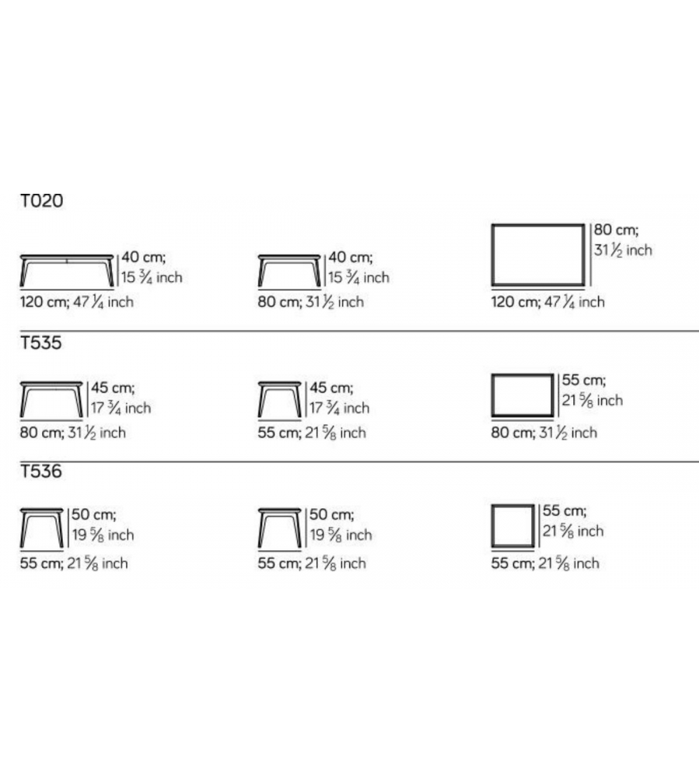 Rectangle table size sales
