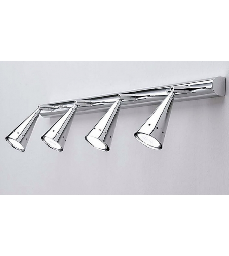 Faretto Da Soffitto A 4 Luci Pluto R75S4 - Febo Irilux