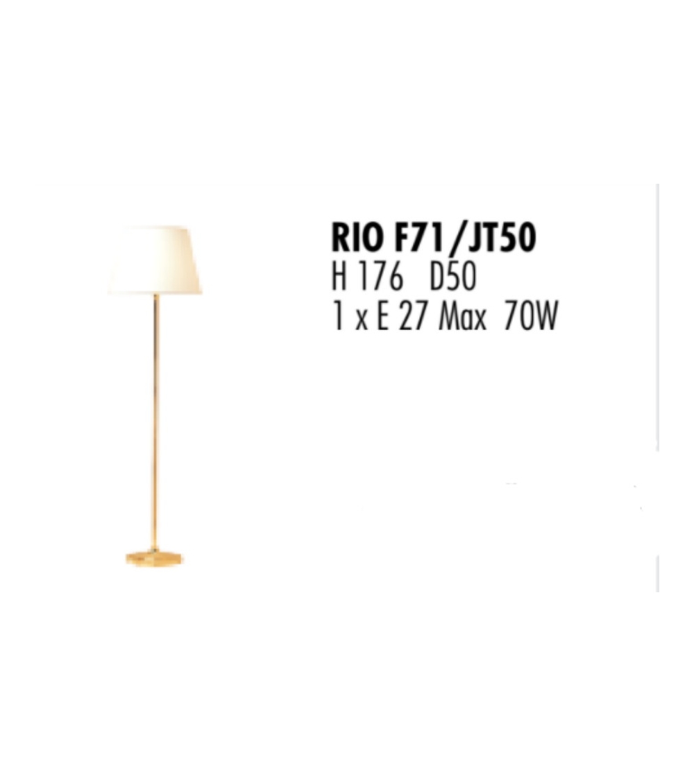 Lámpara De Pie Rio F71 JT50 - Febo...