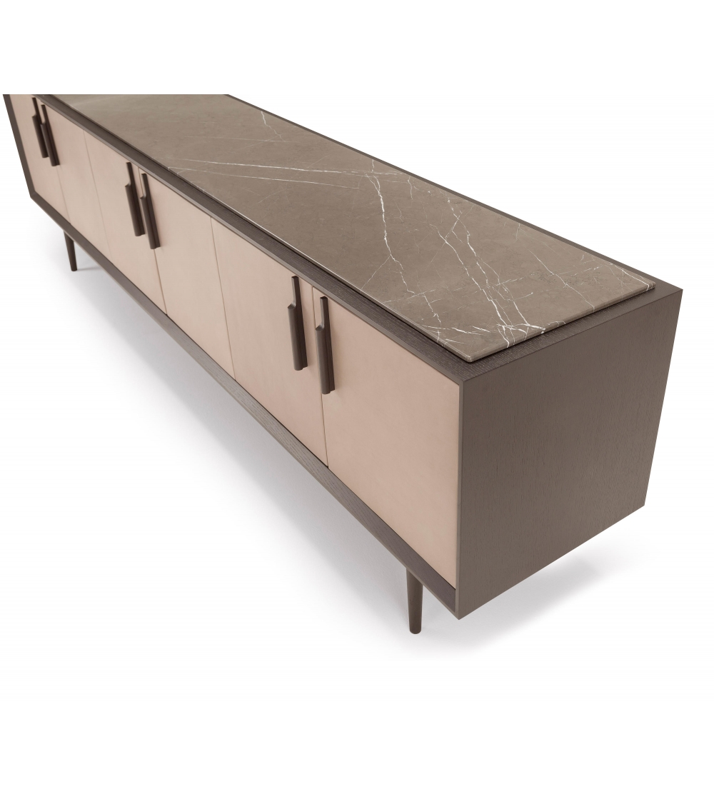 Sideboard Theo with marble top By Amura