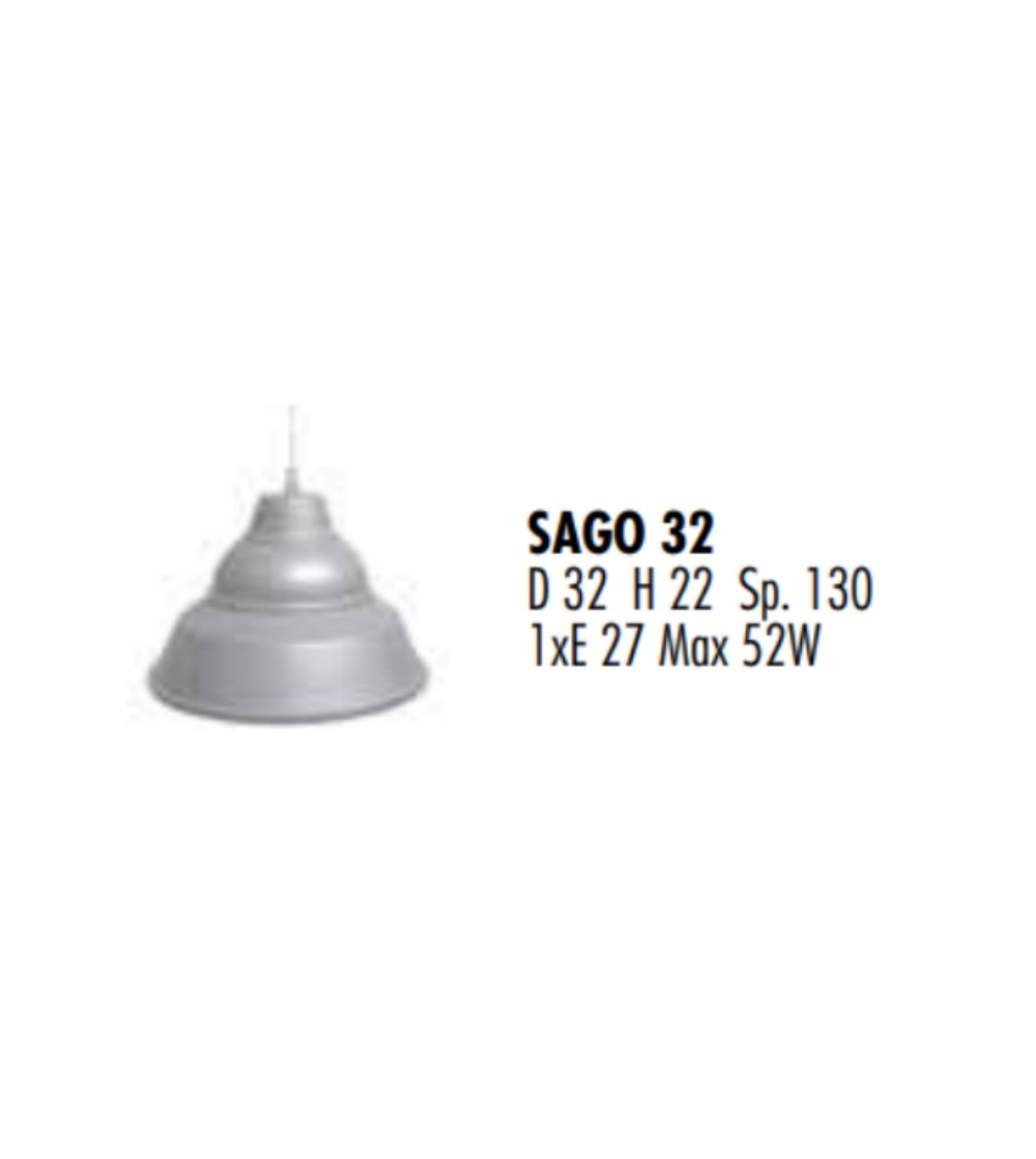 Sago 32 Hängelampe - Febo Irilux