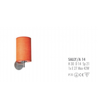 Sally A14 Wall Lamp - Febo Irilux 2