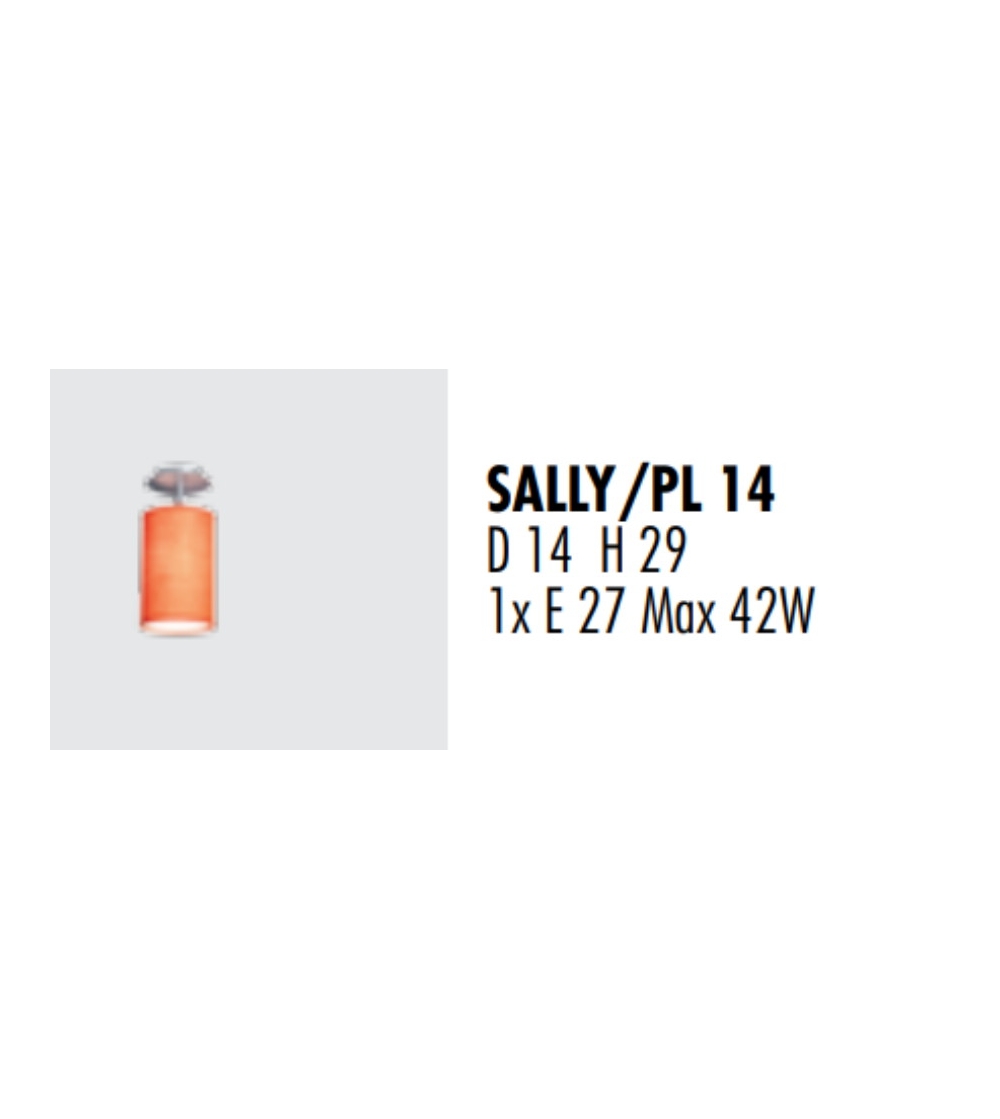 Sally PL14 Ceiling Lamp - Febo Irilux