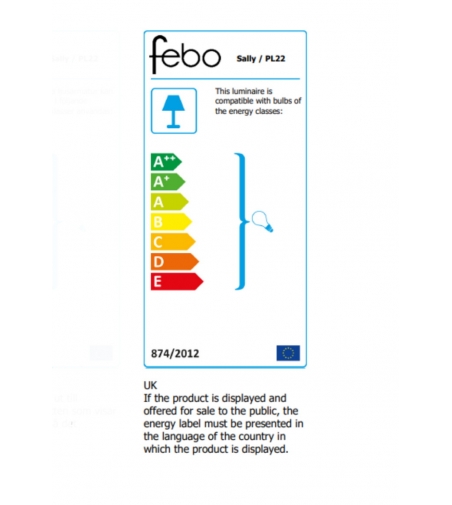 Lampada Da Soffitto Sally PL22 - Febo Irilux