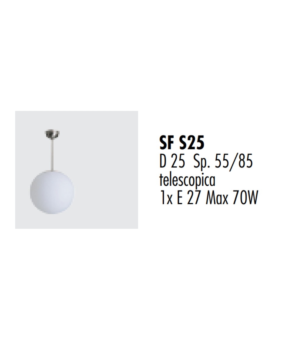 Lampada A Sospensione Sfera - Febo...