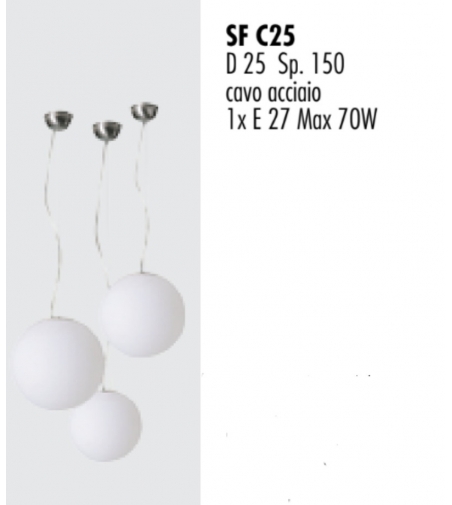 Lampe À Suspension Moderne Sfera - Febo Irilux