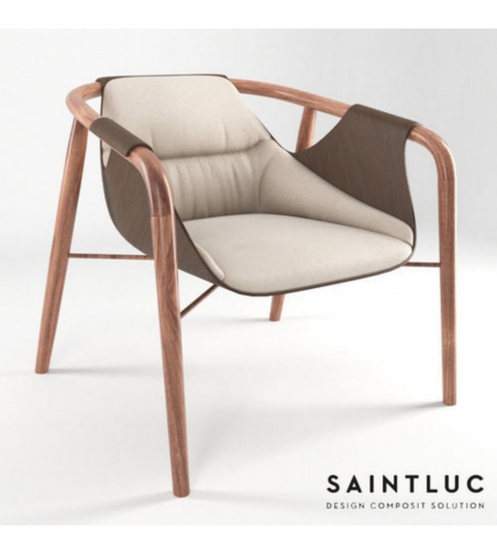 Poltrona Hamac con imbottitura By Saintluc - Amura