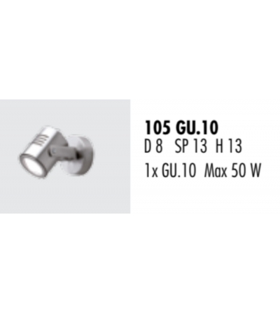 Spot 105 GU10 Ceiling Spotlight - Febo Light 2