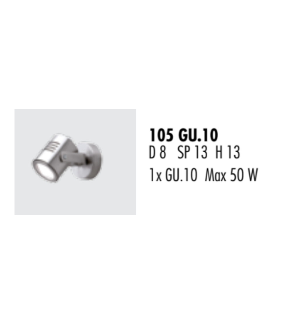 Spot De Plafond Spot 105 GU10 - Febo...
