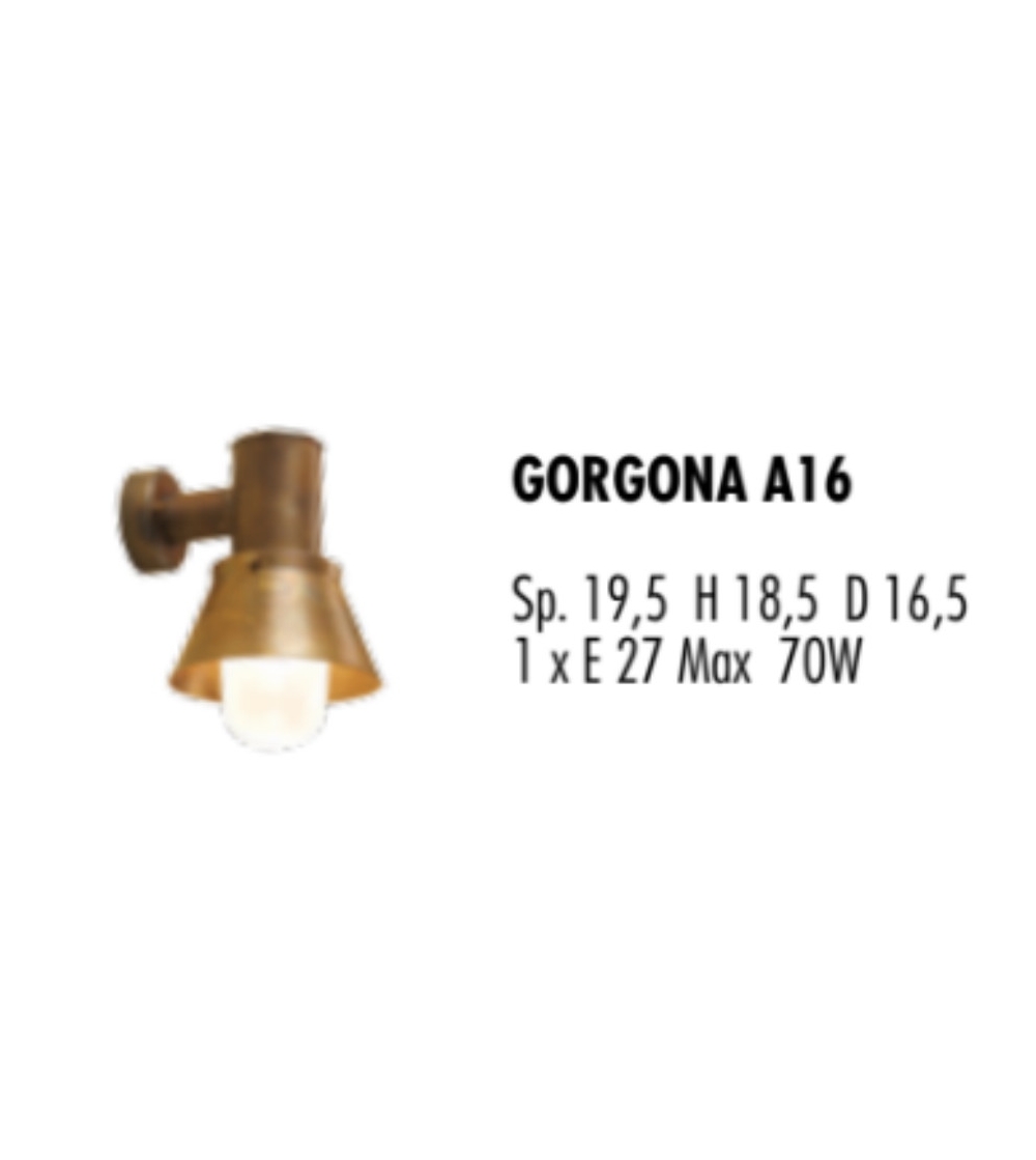 Applique D'Extérieur Gorgona A16 -...