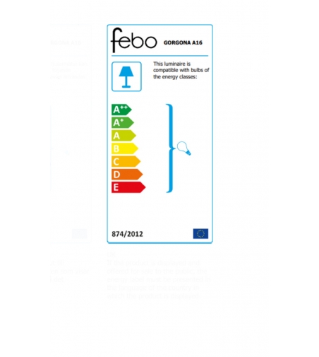 Applique Da Esterno Gorgona A16 - Febo Irilux