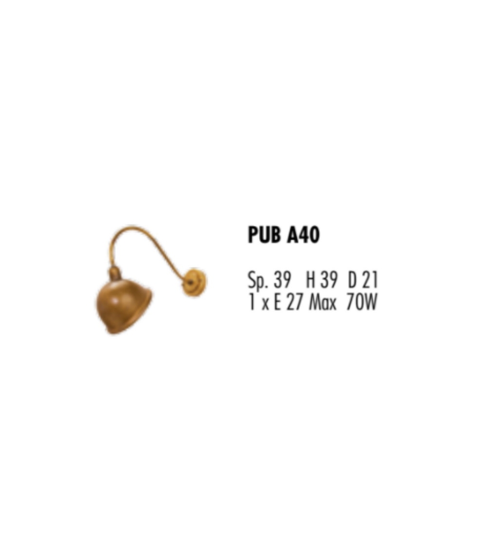 Applique Da Esterno Pub A40 - Febo...