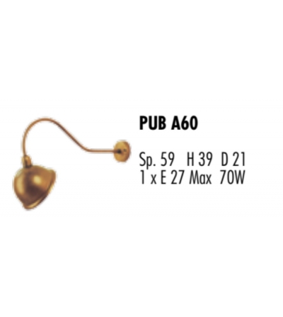 Applique D'Extérieur Pub A60 - Febo Irilux 2