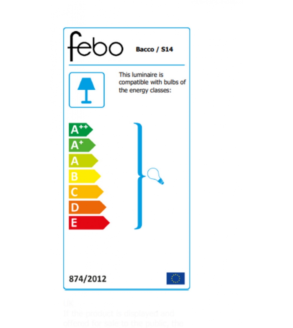 Lampe À Suspension D'Extérieur Bacco...