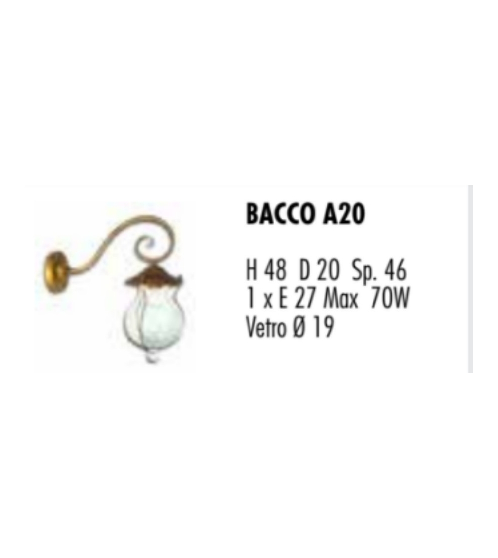 Applique Da Esterno Bacco A20 - Febo...