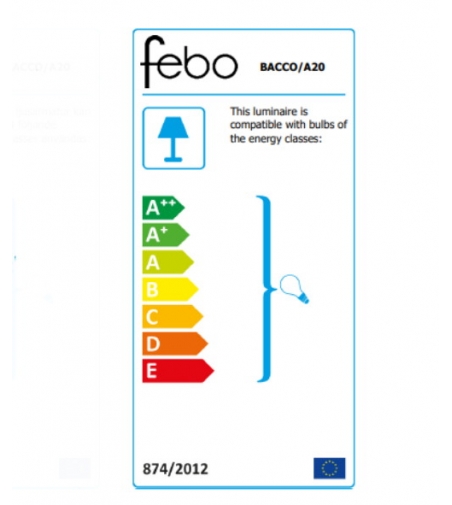 Applique Da Esterno Bacco A20 - Febo Irilux