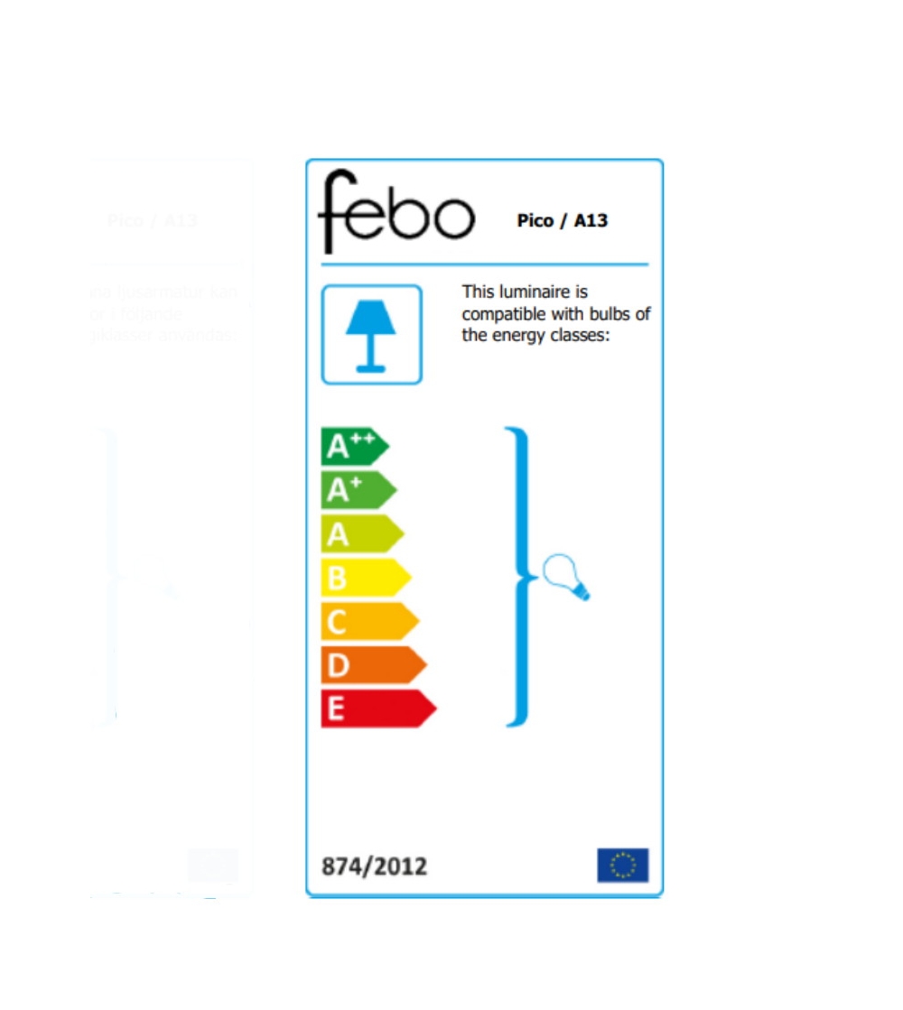 Pico A13 Außenwandleuchte - Febo Irilux
