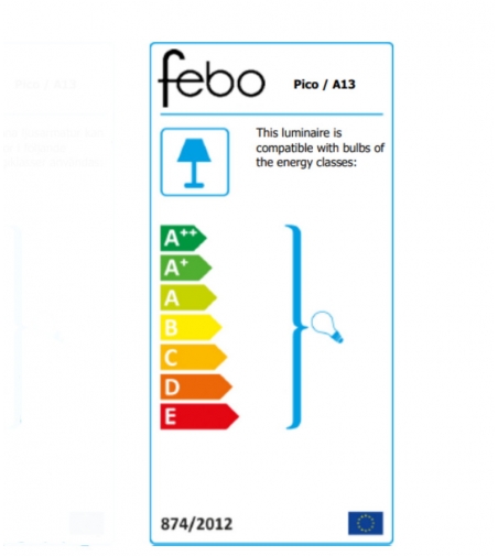 Pico A13 Außenwandleuchte - Febo Irilux