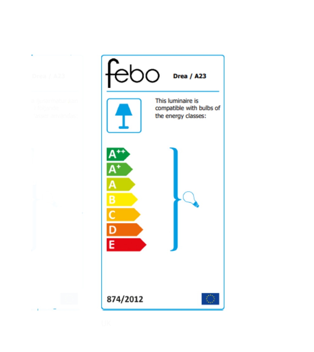 Aplique De Exterior Drea A23 - Febo...