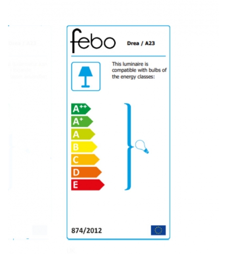 Drea A23 Außenwandleuchte - Febo Irilux