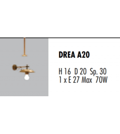 Drea A20 Outdoor Wall Lamp - Febo Irilux 2