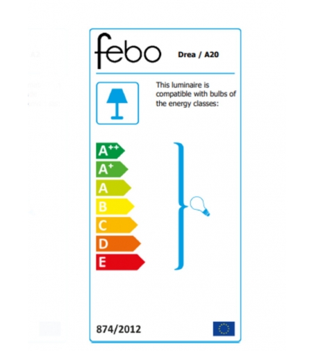 Drea A20 Außenwandleuchte - Febo Irilux