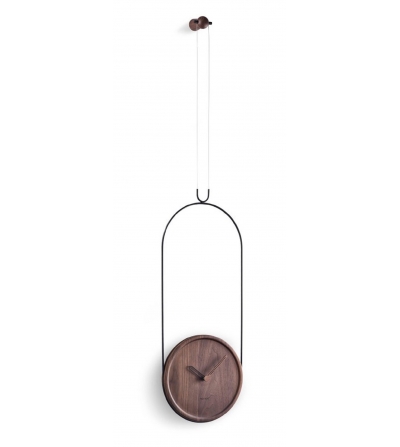 Orologio Da Parete Colgante Noce - Nomon 2