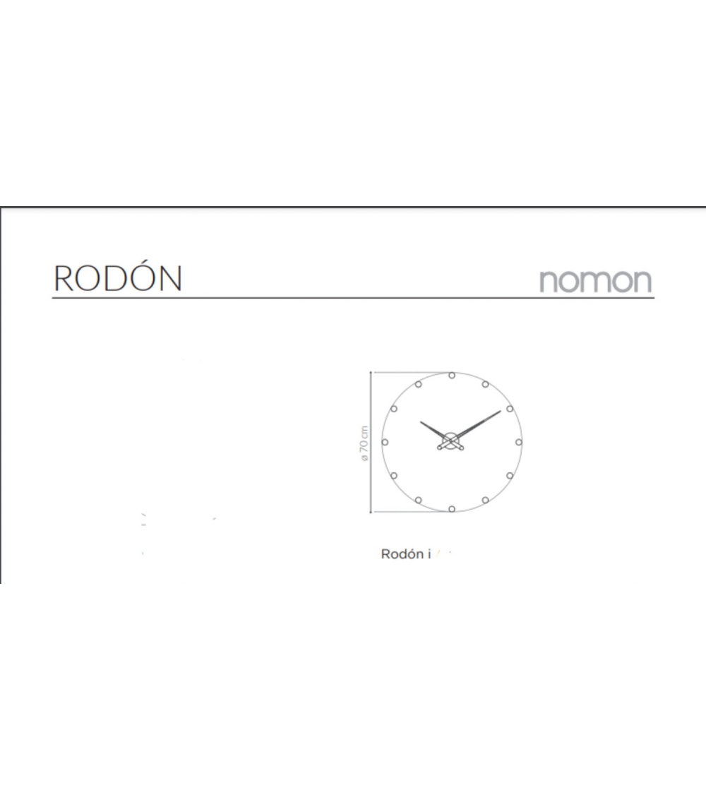 Horloge Murale Rodon I - Nomon