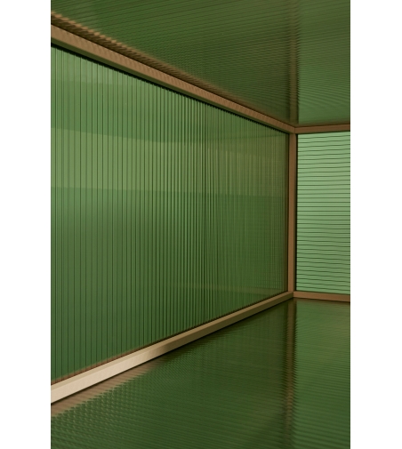 Aparador en metal y policarbonato Maia - Giacopini Design