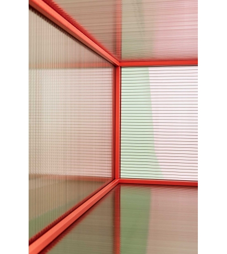 Aparador en metal y policarbonato Maia - Giacopini Design