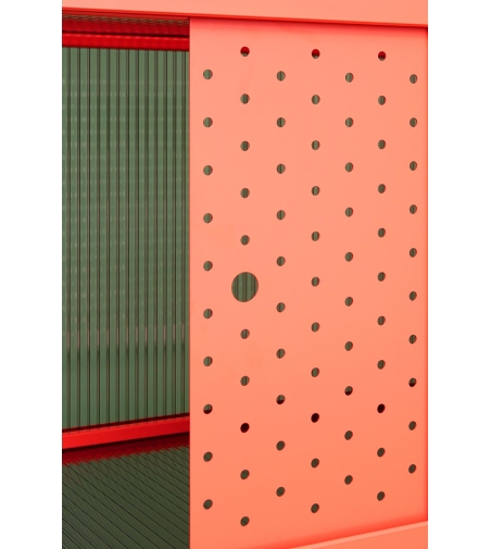 Aparador en metal y policarbonato Maia - Giacopini Design