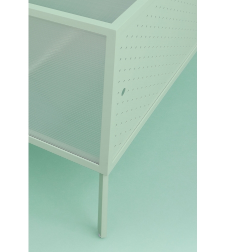Aparador en metal y policarbonato Maia - Giacopini Design