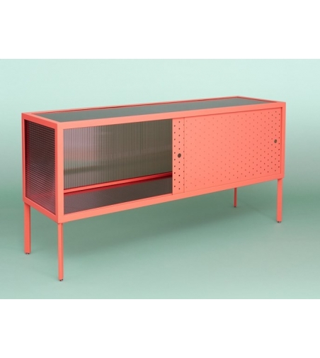 Aparador en metal y policarbonato Maia - Giacopini Design