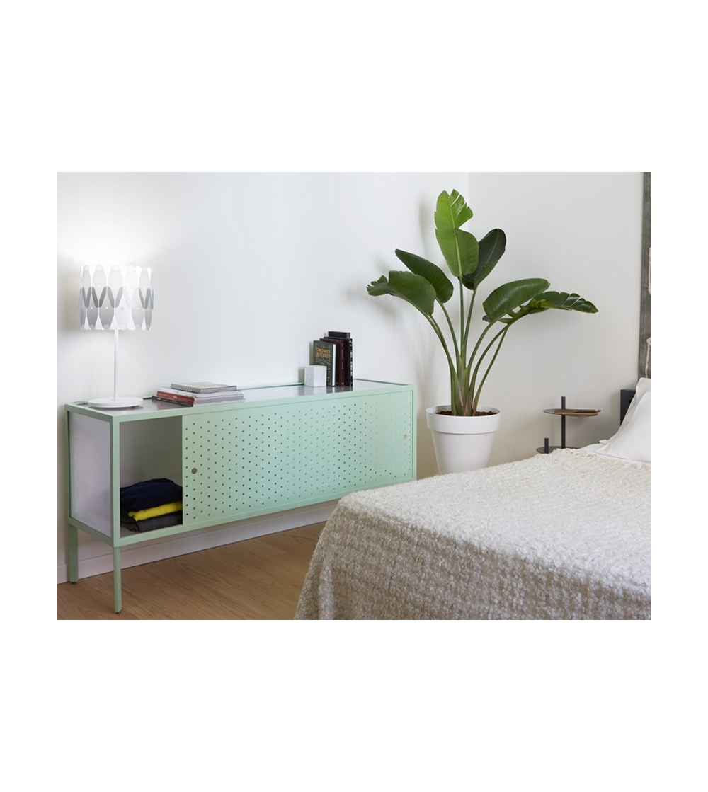 Sideboard in metal and polycarbonate Maia - Giacopini Design