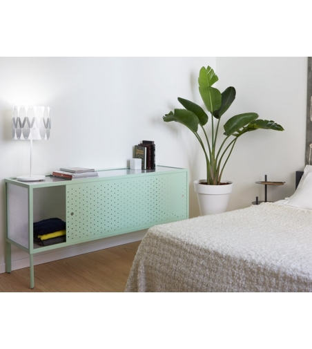 Aparador en metal y policarbonato Maia - Giacopini Design