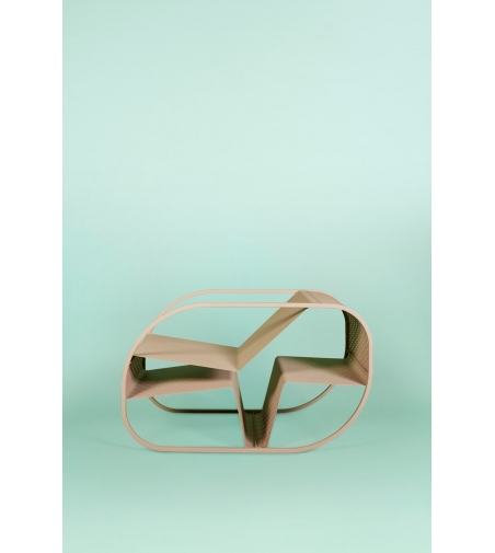 Sled chair in metal Flip - Giacopini Design
