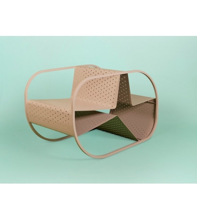 Silla trineo de metal Flip - Giacopini Design 2