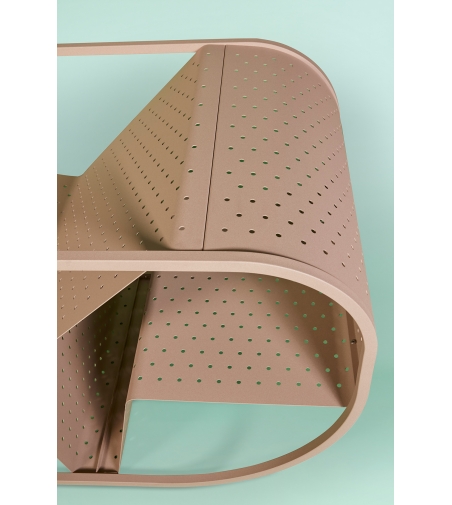 Schlittenstuhl aus Metall Flip - Giacopini Design