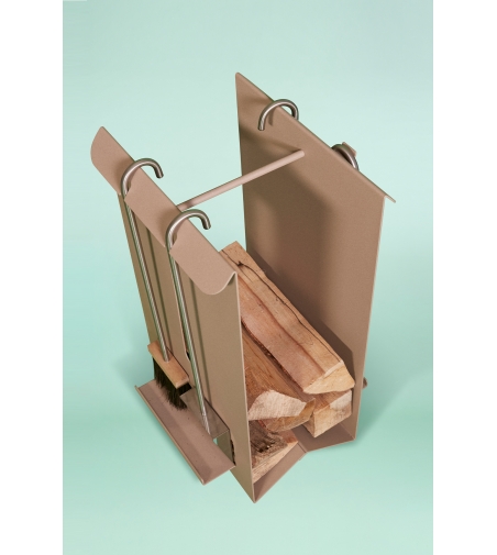 Leñero metal Buck - Giacopini Design