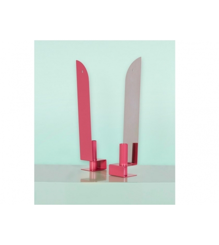 Satz 2 Metallvasen Narciso - Giacopini Design