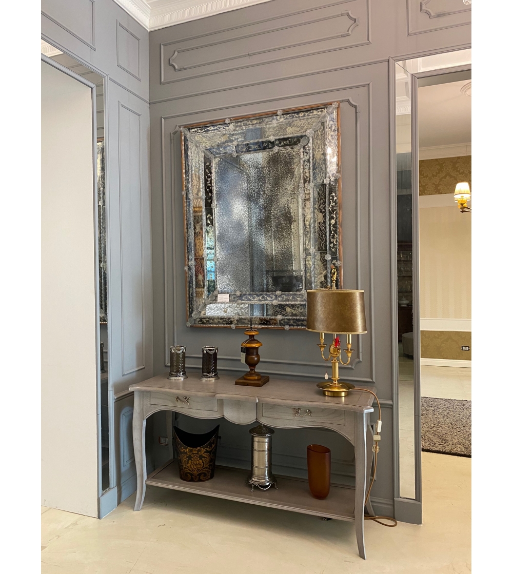 Consolle In Rovere - Grande Arredo