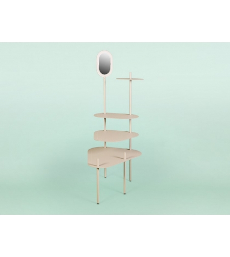 Sistema modular de mesas metálicas Bea 02 - Giacopini Design