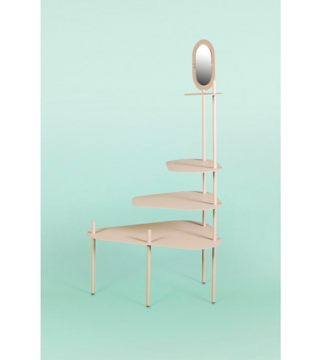 Sistema modular de mesas metálicas Bea 02 - Giacopini Design