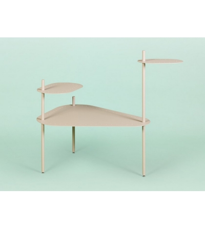 Sistema modular de mesas metálicas Bea 05 - Giacopini Design