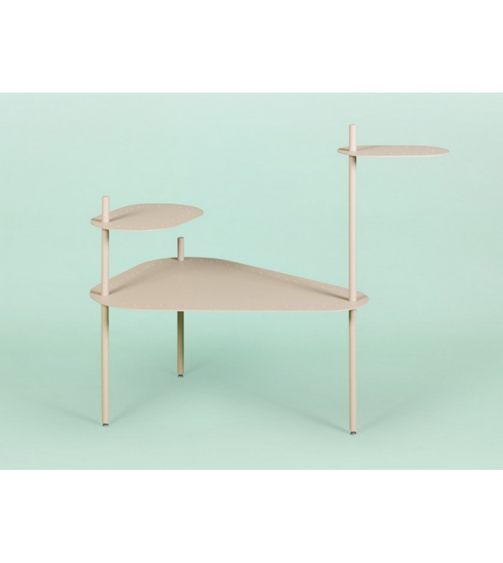 Sistema modulare di tavolini in metallo Bea 05 - Giacopini Design