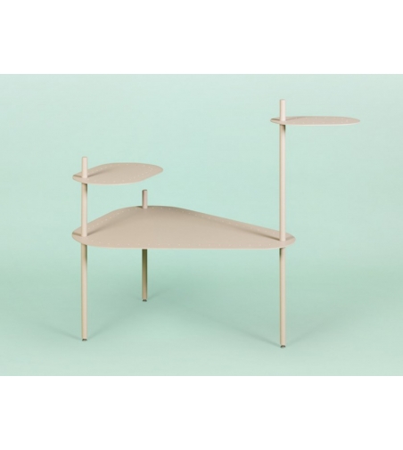 Sistema modular de mesas metálicas Bea 05 - Giacopini Design
