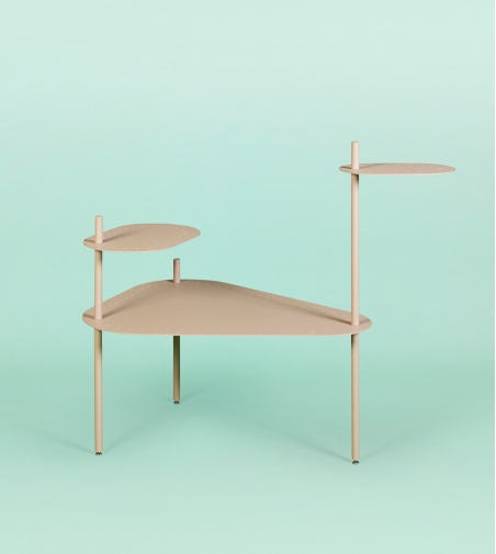 Modulares System aus Metalltischen Bea 05 - Giacopini Design
