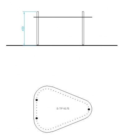 Mesita metal Bea 08 - Giacopini Design 2
