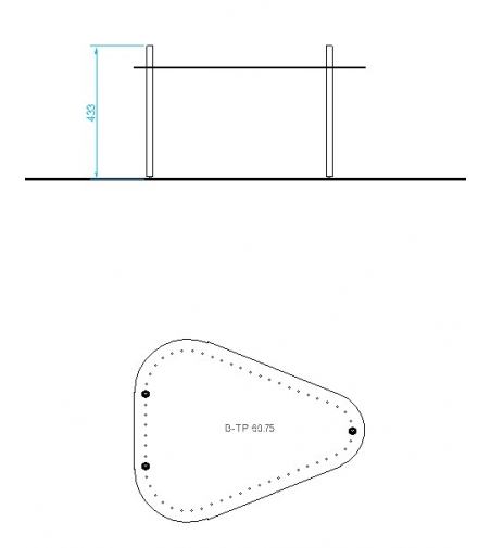 Couchtisch metall Bea 08 - Giacopini Design