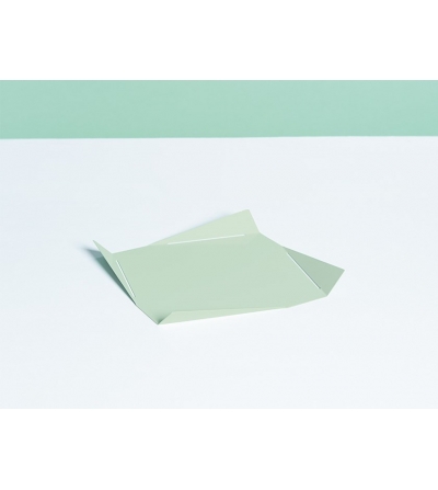 Square metal tray Pliè - Giacopini Design